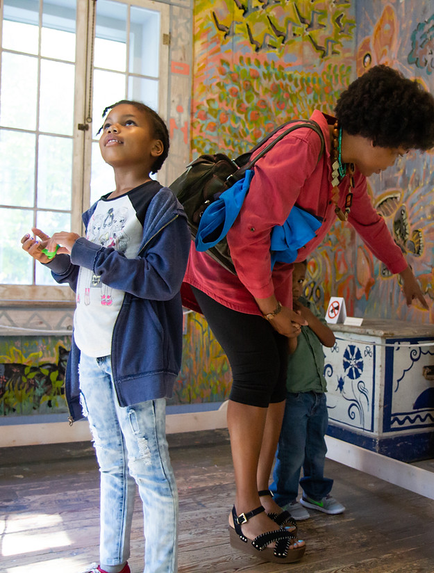 A family inside the Little Room (2).jpg