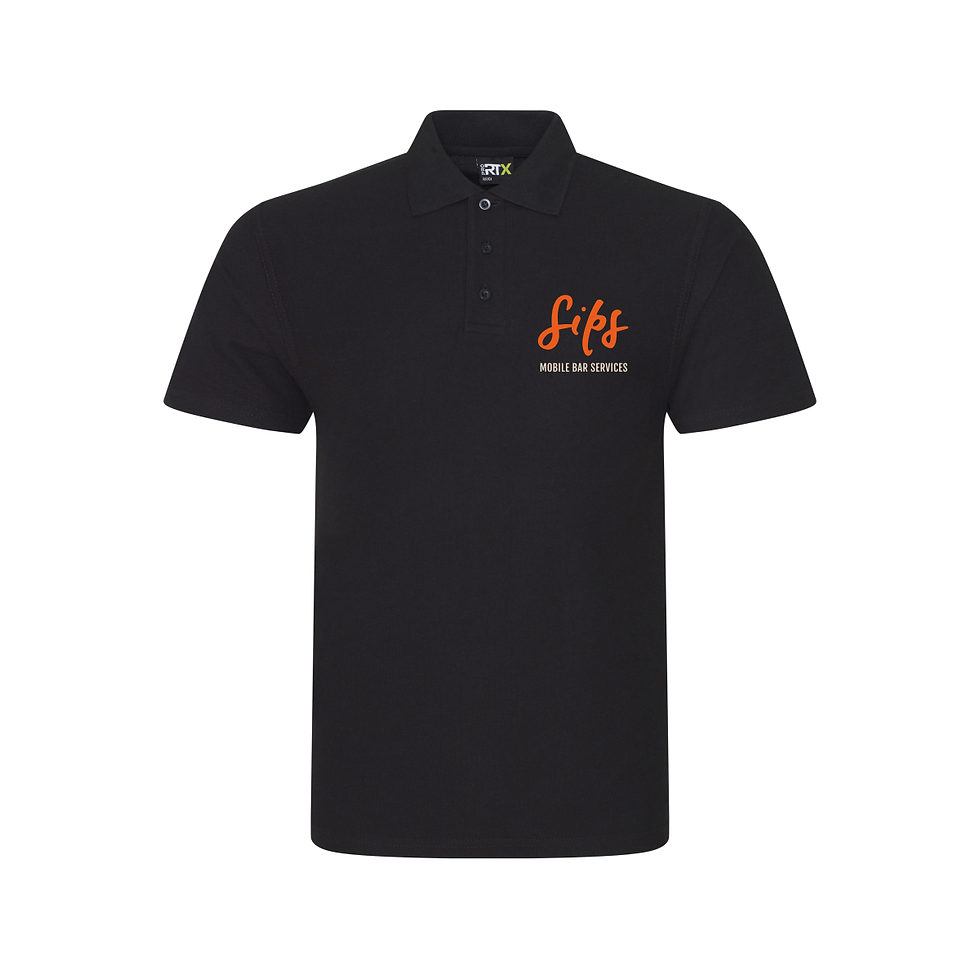 Sips Mobile Bar - Ladies Polo Shirt