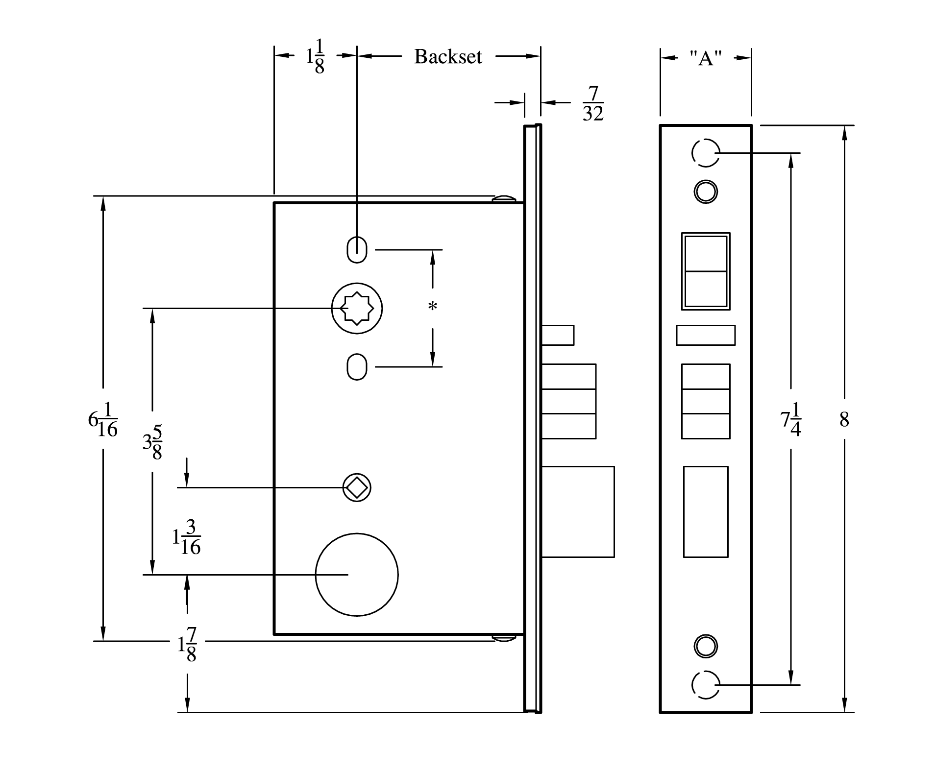 9000 9100usd Upside Down Mortise Locks Acclock