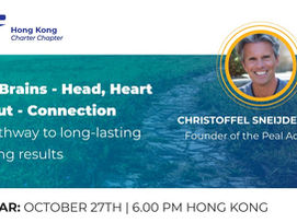 3 Brains Coaching visits ICF Hong Kong please join us
