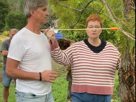 What has breaking an arrow on your throat to do with leadership ?
