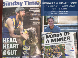 words of a winner: HEAD, HEART & GUT