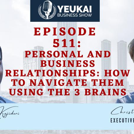 UK's Premier Business Podcast on Relationships, leadership and your Head, Heart and Gut Brain