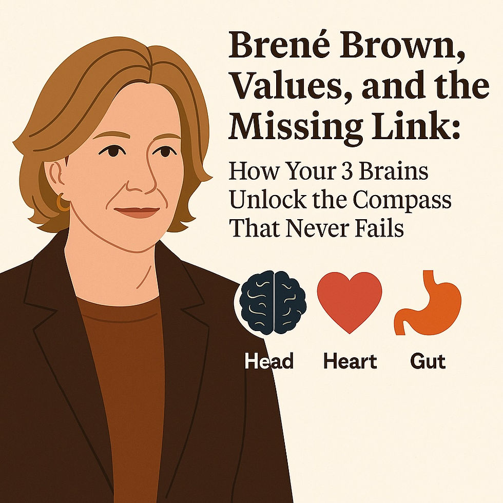 Most companies have “values” on the wall — but many are just behaviours or slogans. Under pressure, they collapse. Using the 3 Brains Intelligence framework, I reveal how to find values that are universal, enduring, and actionable — plus two case stories showing how this shift transforms culture, trust, and results.
