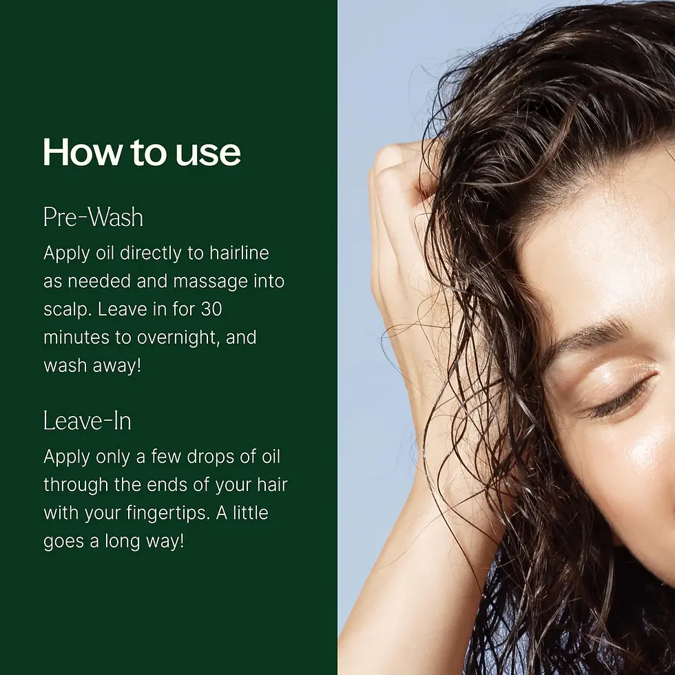 Thumbnail: Rosemary & Castor Hair Oil - 4 oz