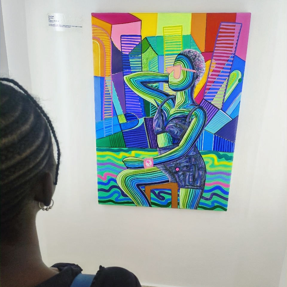 Exposition de Raoul Wansi à la Galerie ABALI Yaoundé