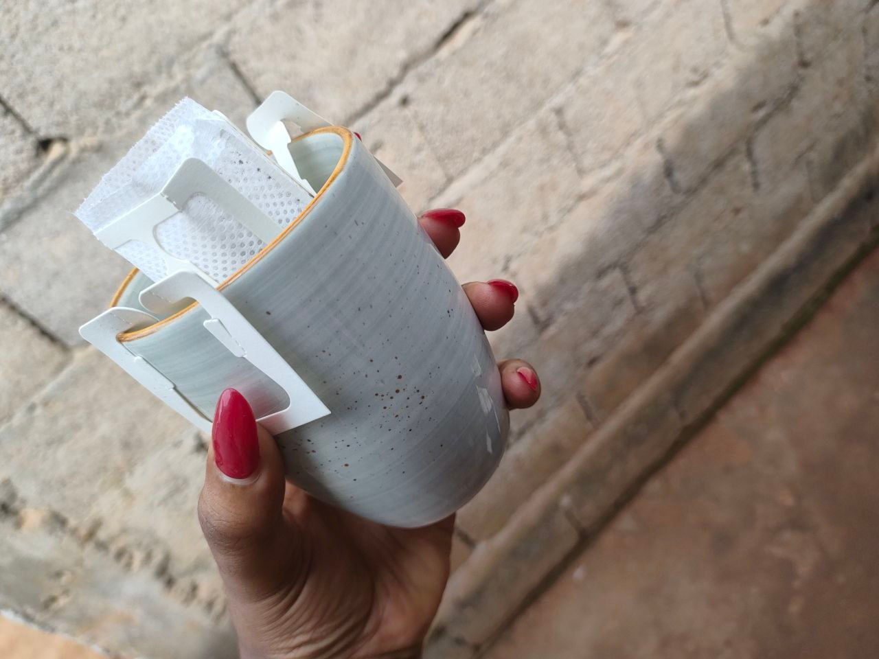Sachet de café à infuser Made In Cameroon_Grassland_signedd_aziza