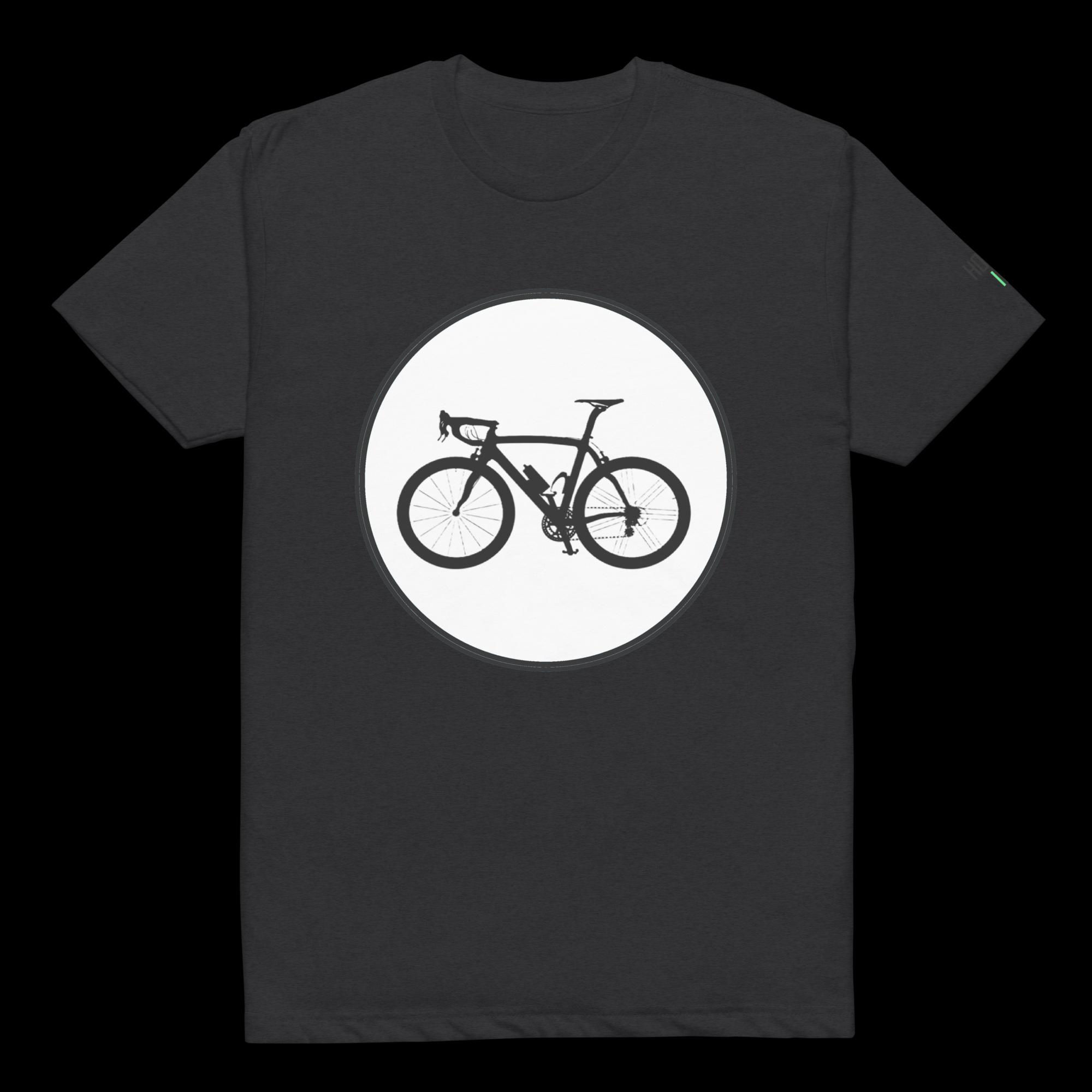 Unisex Fitted T-Shirt - Urban Cycle Black
