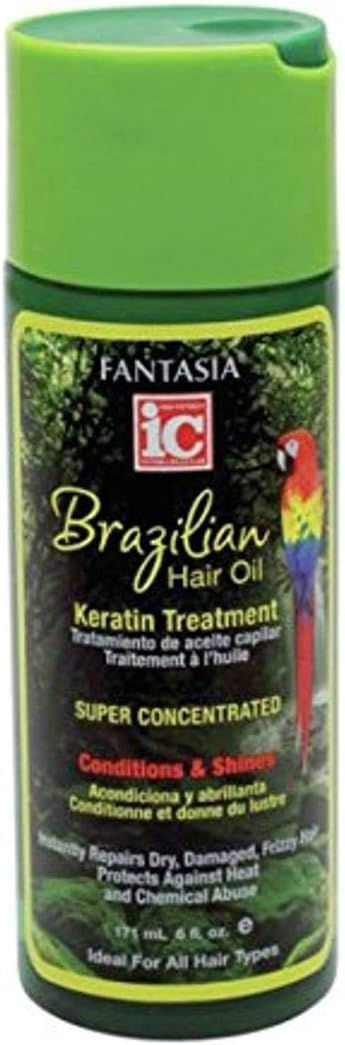 Fantasia IC Brazilian Hair Oil Keratin Treatment Serum 171ml