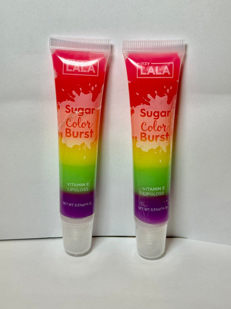 Itzy Lala Sugar Color Burst Vitamin E Lipgloss
