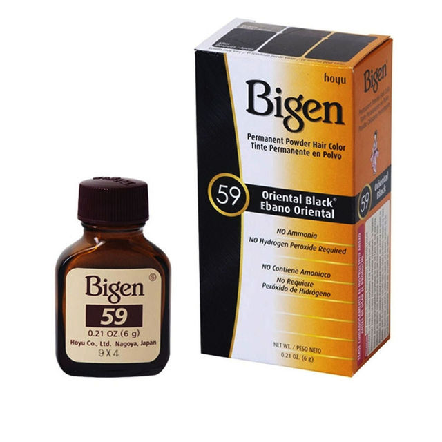 Bigen Permanent Powder Hair Color, Oriental Black 59