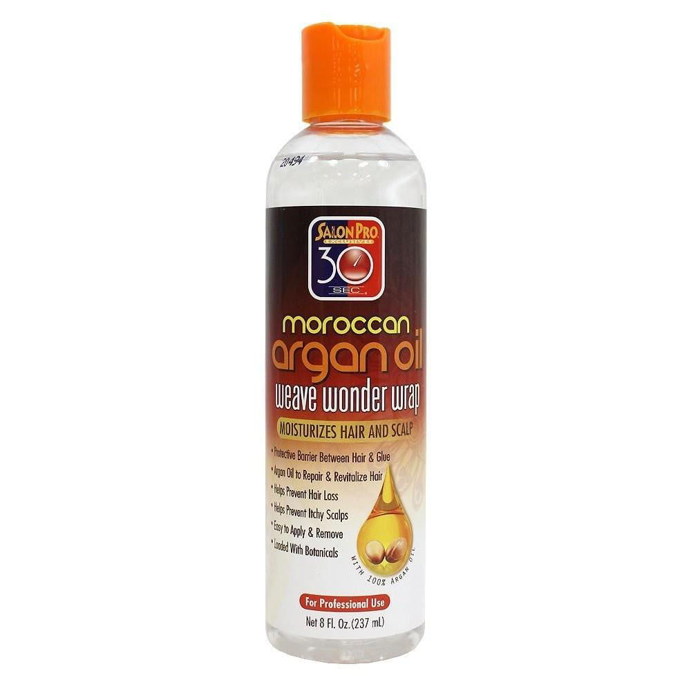 Salon Pro 30 Sec Moroccan Argan Oil Weave Wonder Wrap 8 Oz.