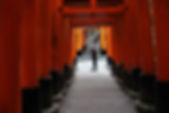 A women in Fushi inari