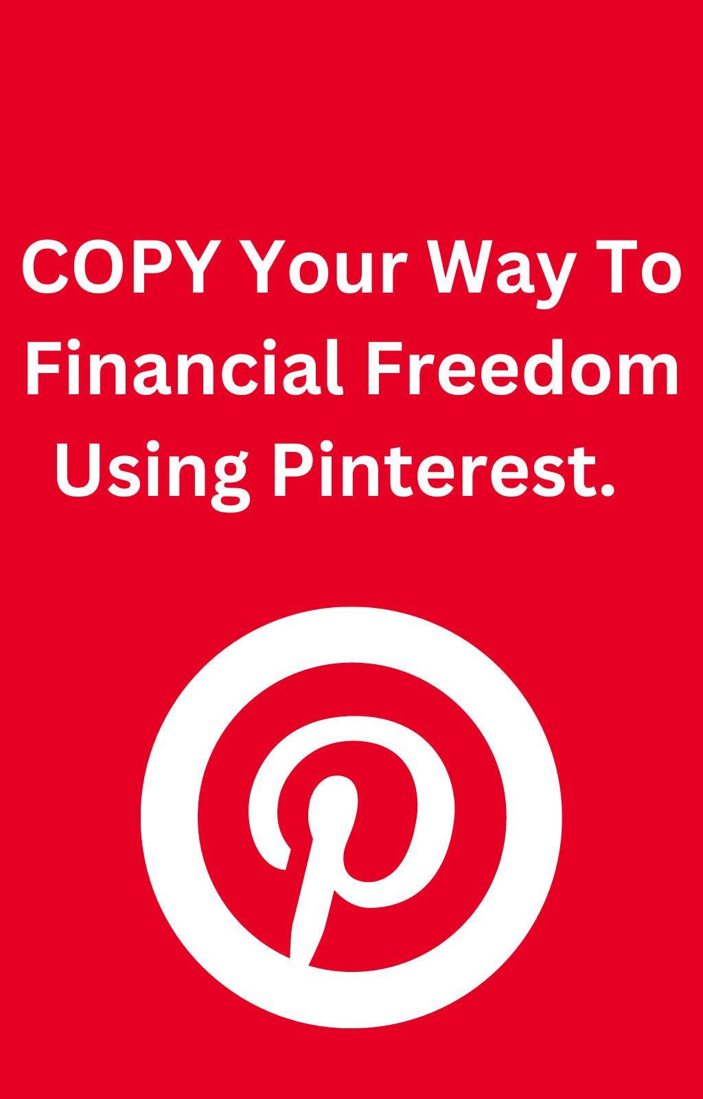 Copy Paste Pinterest Profits