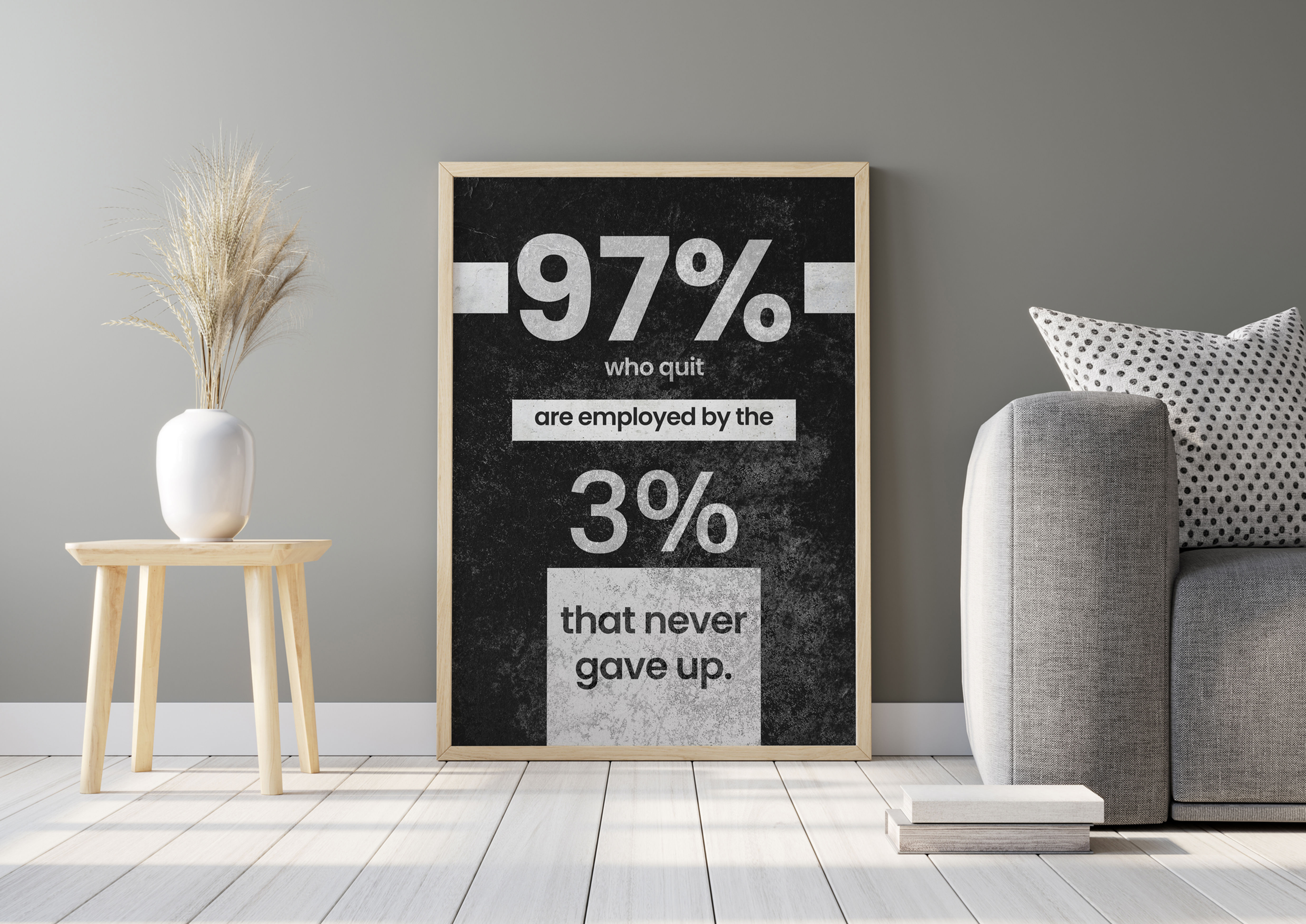 Never Quit Motivational (Printable Wall Art)