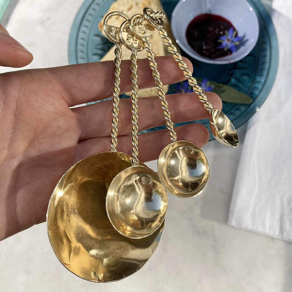Thumbnail: Measuring Spoon Set, Spiral Handle 