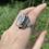 Thumbnail: Sea Pottery Statement Ring, Size 11