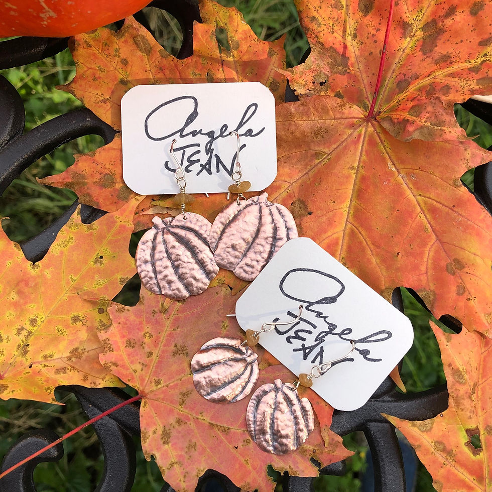 Thumbnail: Pumpkin Earrings