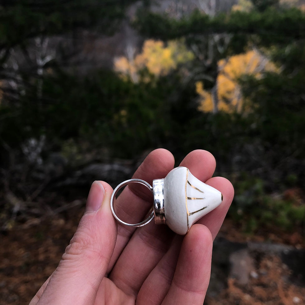 Thumbnail: Tea Pot Lid Ring, Size 5.5