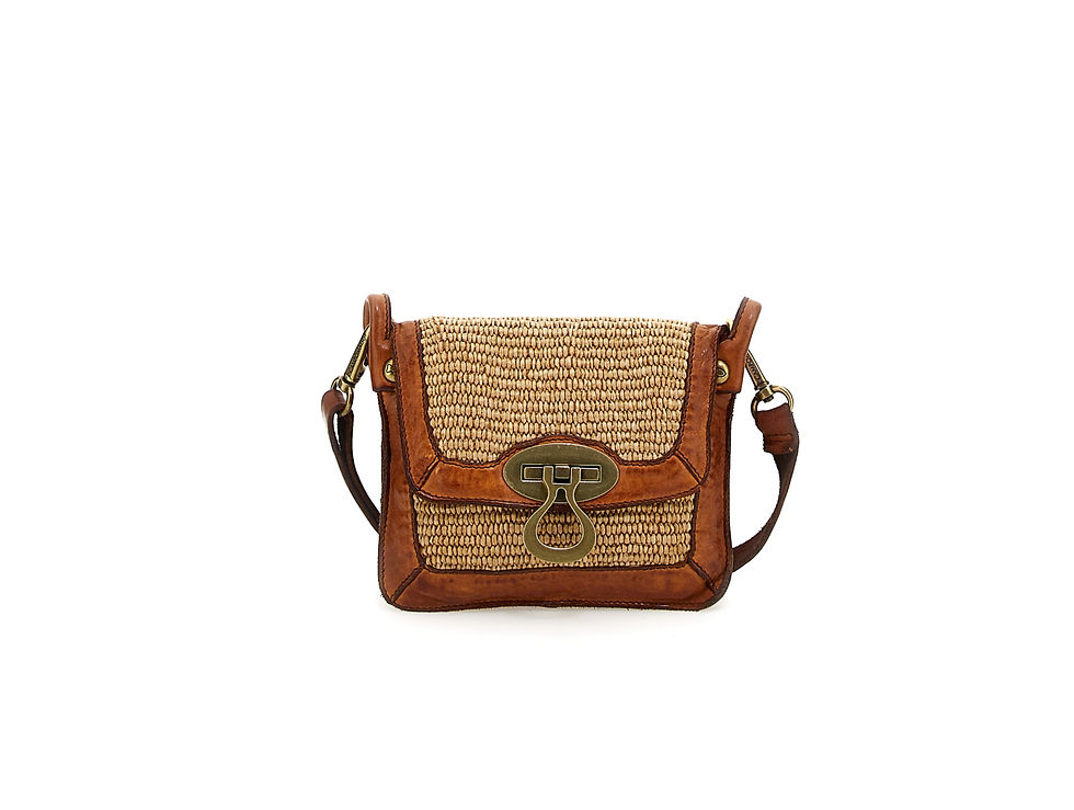 Campomaggi Handtasche Crossbody in Cognac