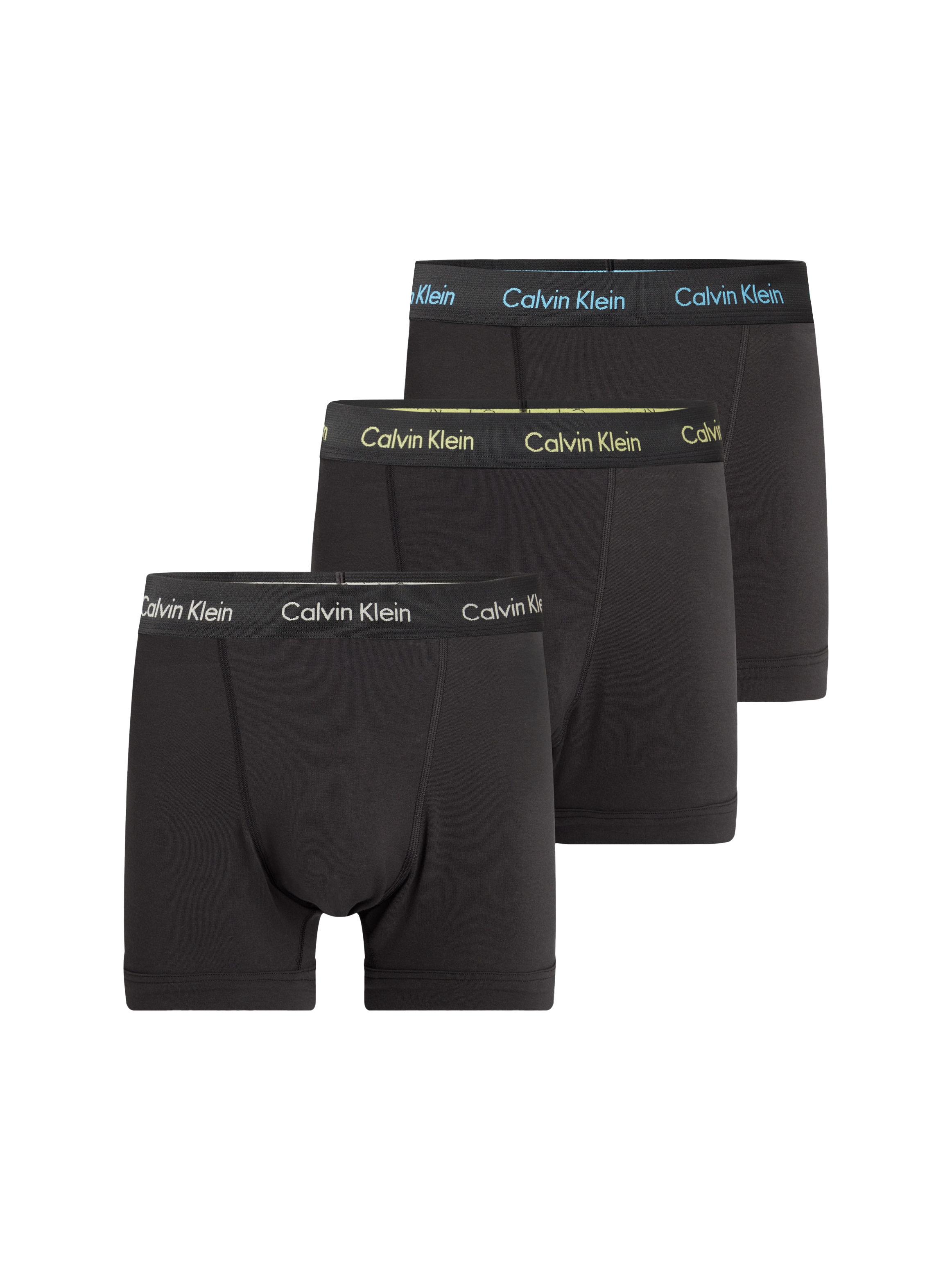 CALVIN KLEIN TRUNK 3PK IN BLACK