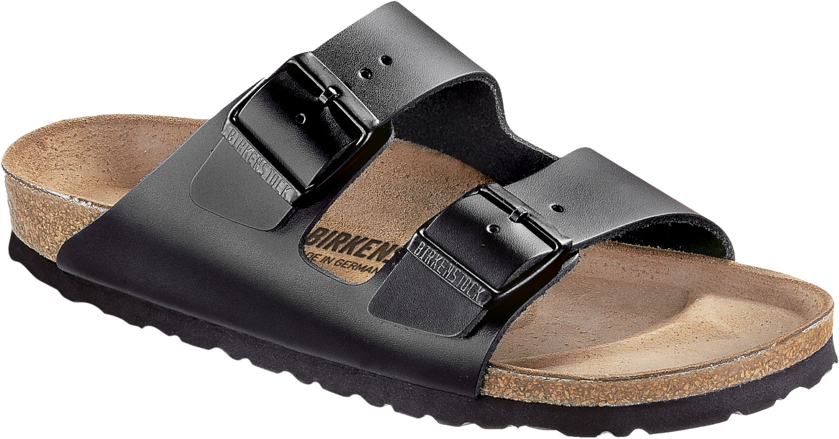 BIRKENSTOCK ARIZONA 51193 BLACK SANDALE