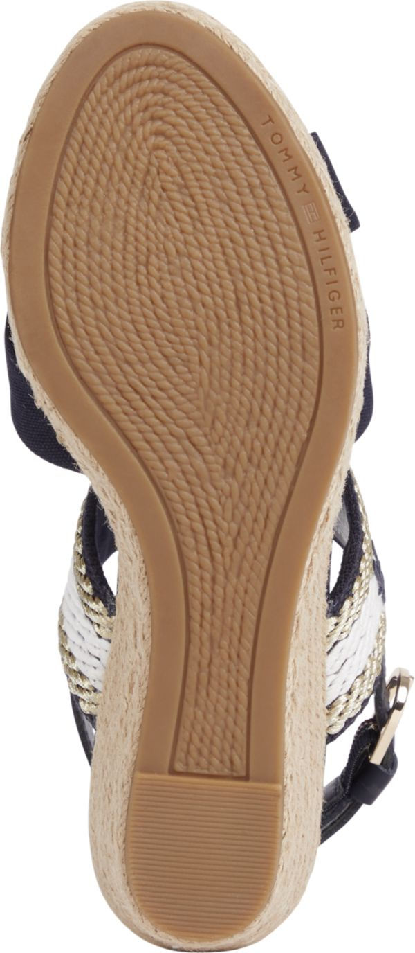 Miniaturbild: TOMMY HILFIGER  GOLDEN WEBBING MID WEDGE