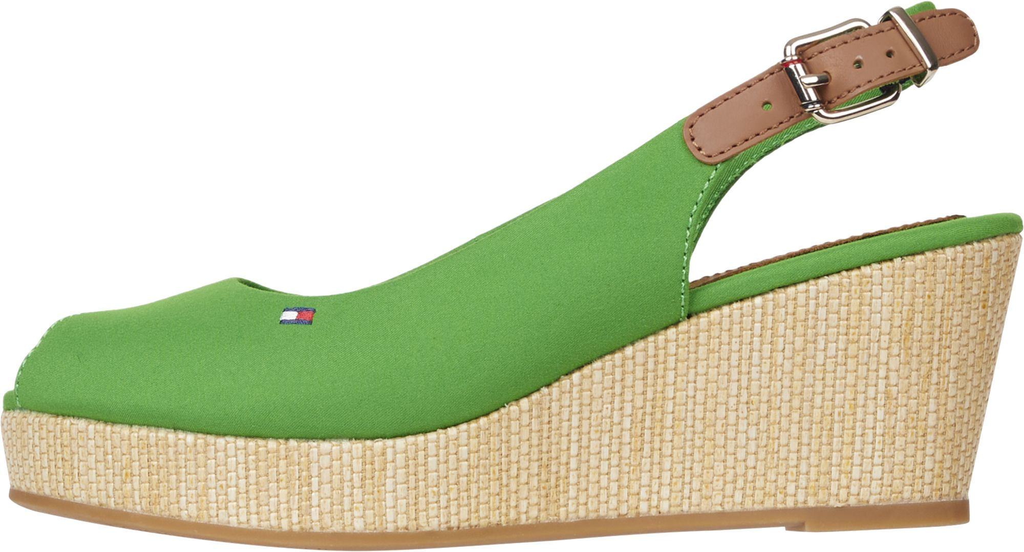 TOMMY HILFIGER ICONIC ELBA SLING BACK WEDGE