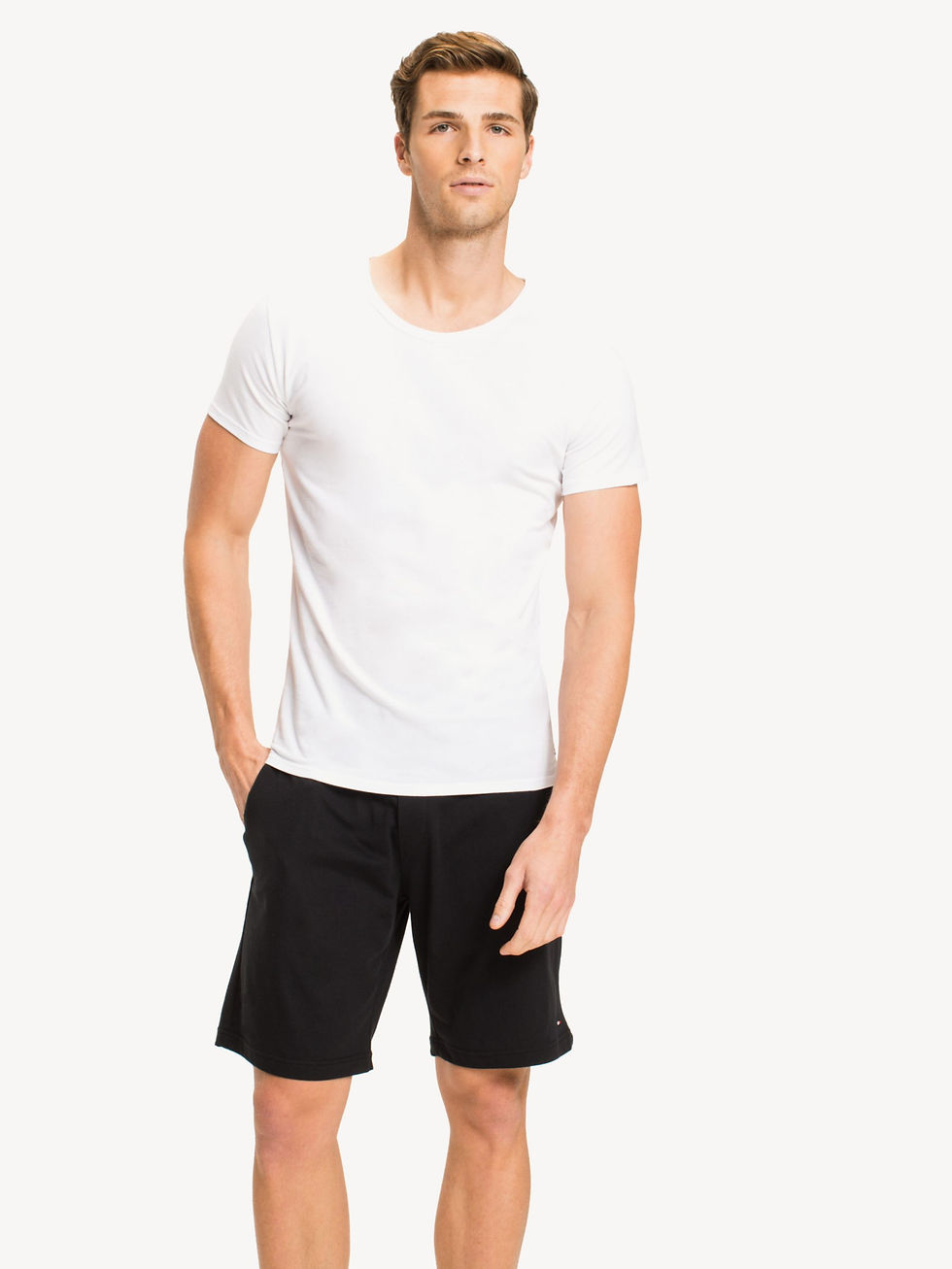 TOMMY HILFIGER STRETCH CN TEE SS 3PACK