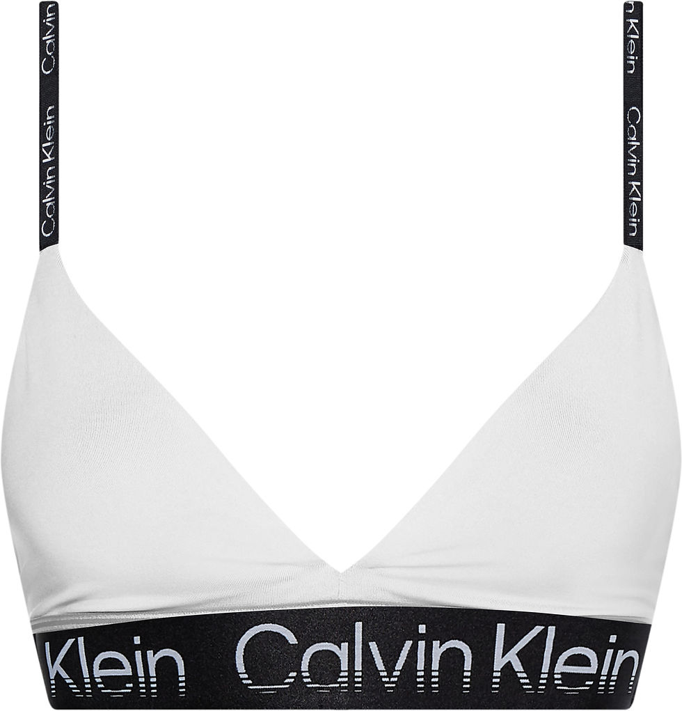 Calvin Klein Performance WO - Low Support Sport Top/Bra in weiss