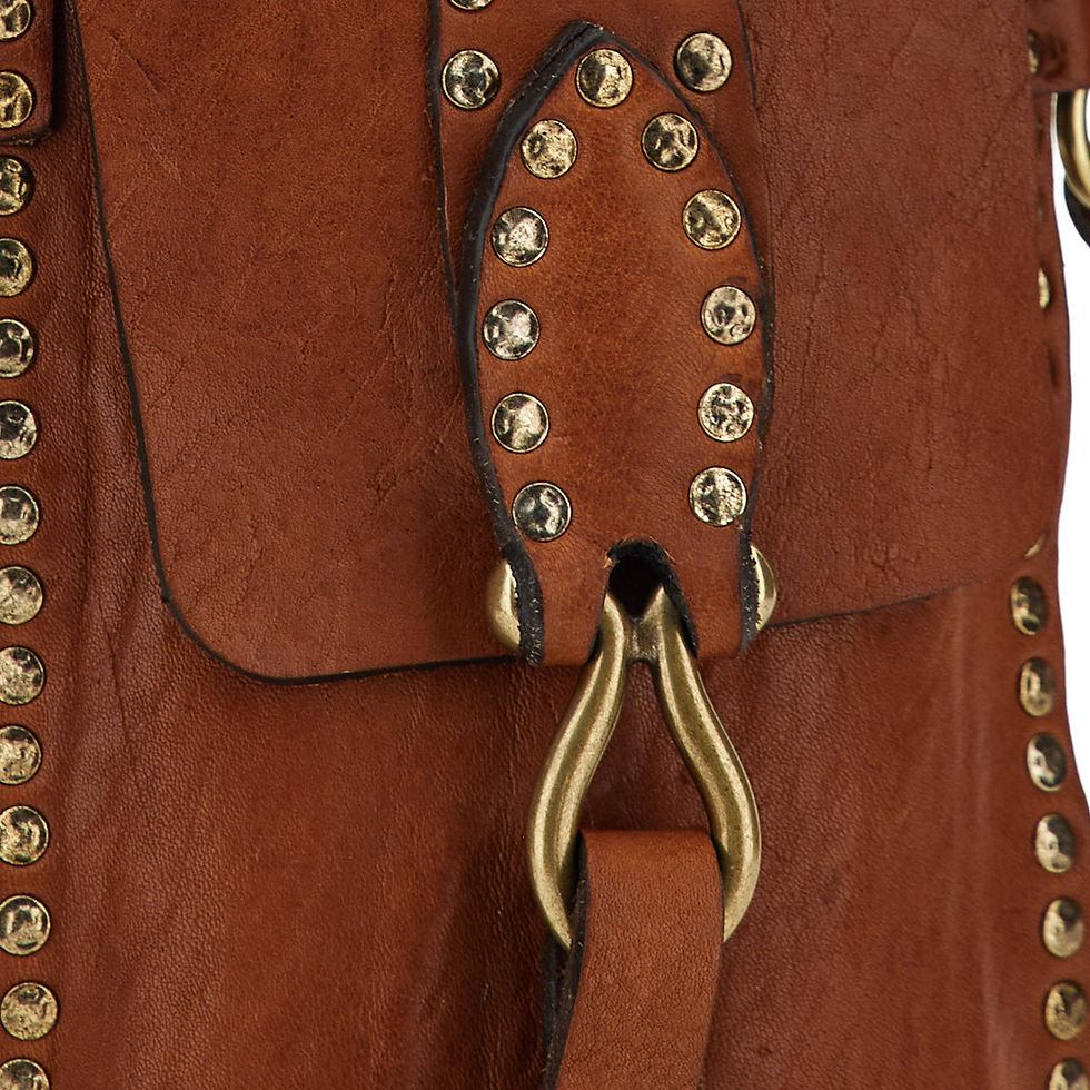 Miniaturbild: Campomaggi Phone Case Wash Cowhide Leather  Cognac Umhängetasche