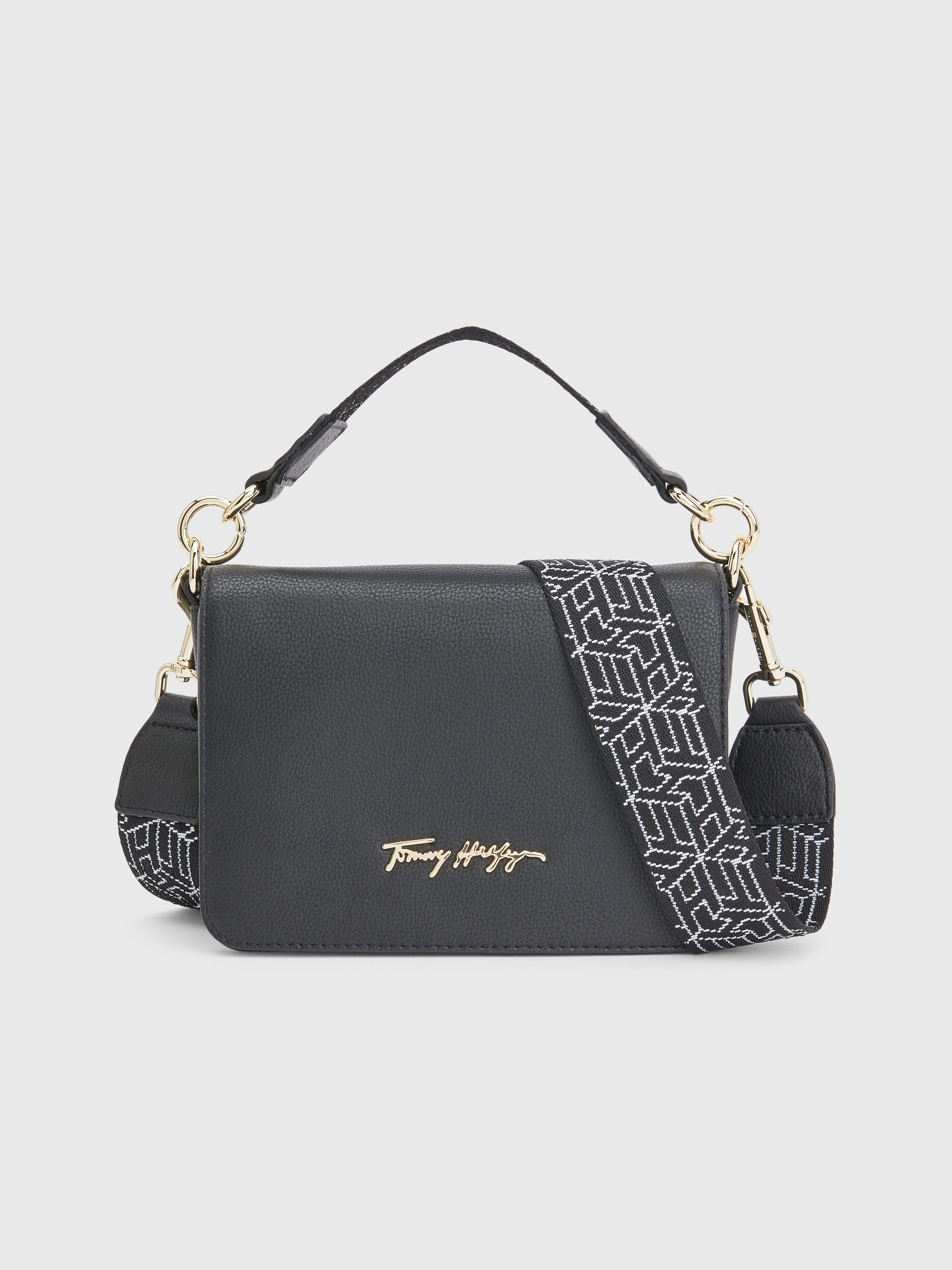 TOMMY HILFIGER Joy Mini Cross Schultertasche in schwarz