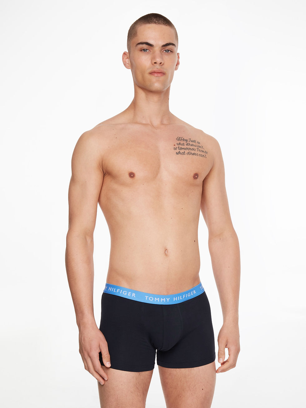 Miniaturbild: Tommy Hilfiger Herren 3P Trunk Lum Lil/White/Hydra Blue