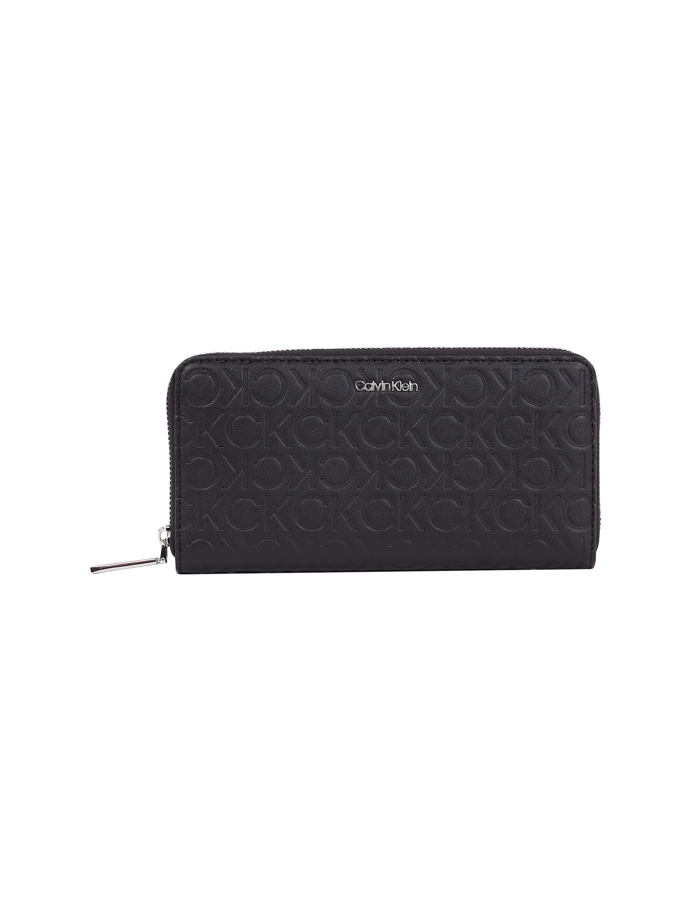 CALVIN KLEIN GELDBOERSE WALLET IN MONOGRAM BLACK