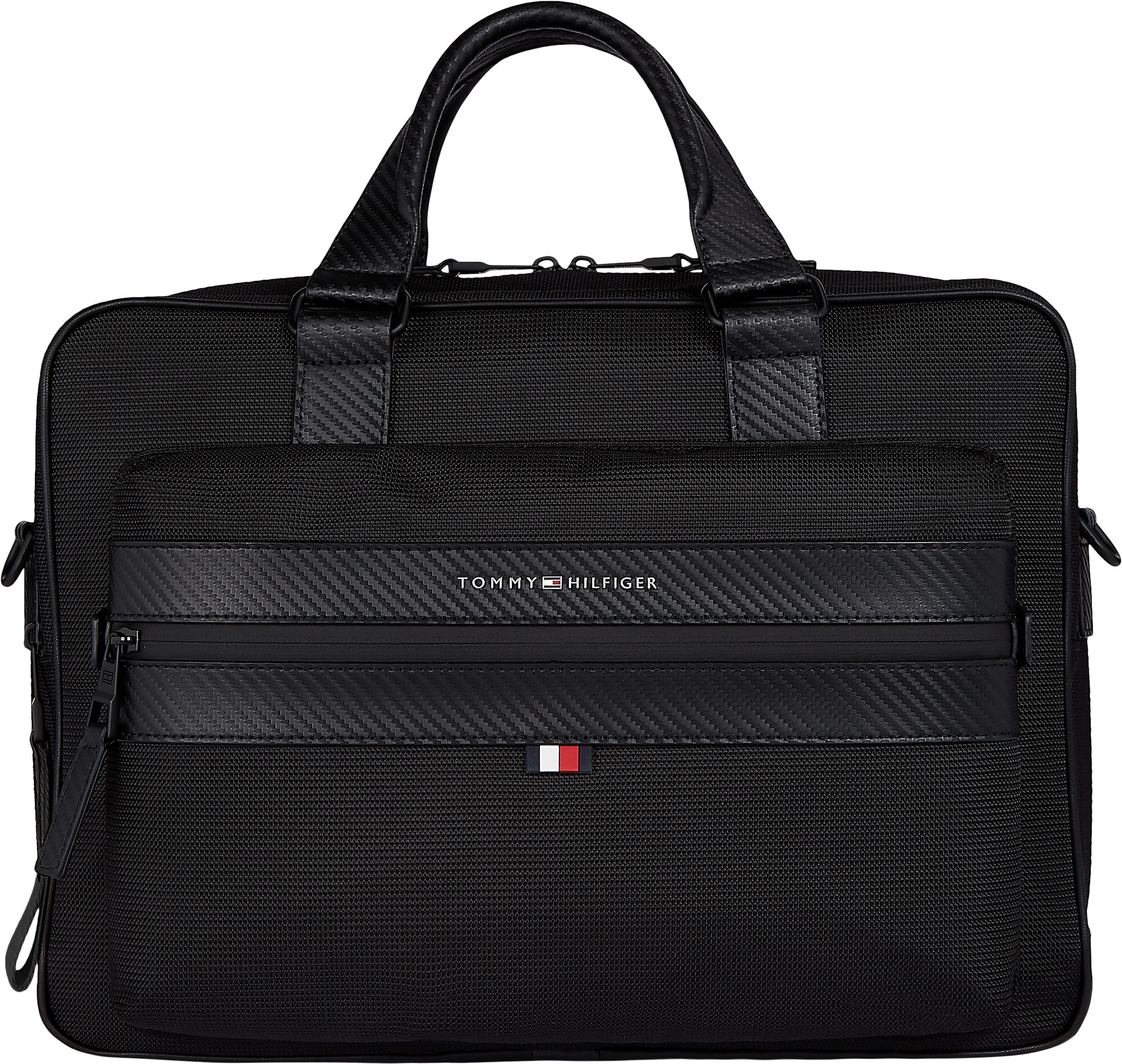 TOMMY HILFIGER ELEVATED NYLON COMPUTERBAG