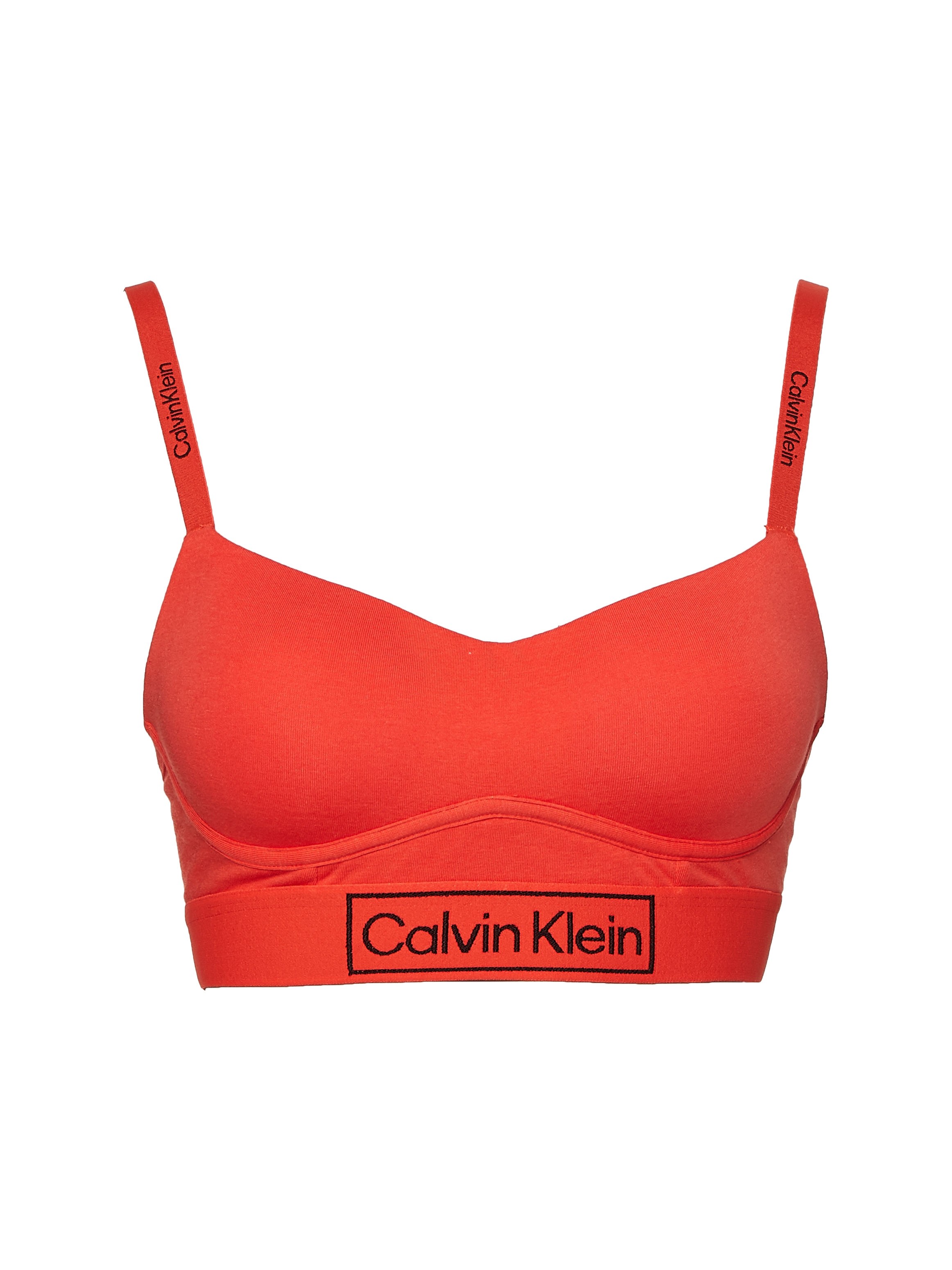 Calvin Klein Performance WO - Low Support Sport Top/Bra in Red
