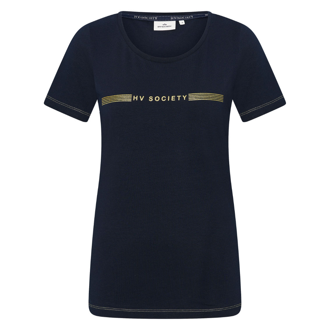 HV Society Hv Polo Sygrid T- Shirt Navy