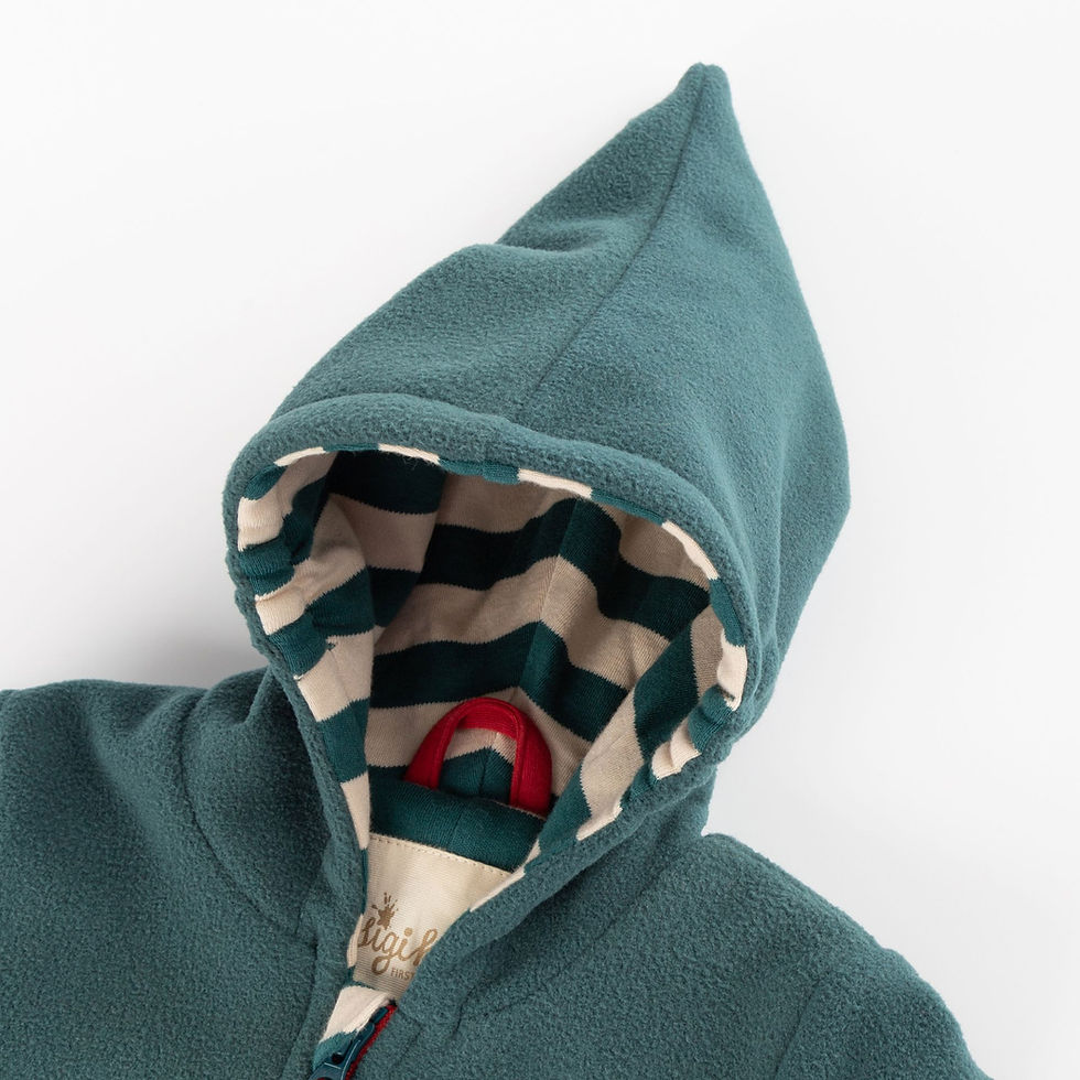 Miniaturbild: Sigikid Baby Fleeceoverall Dino, grün