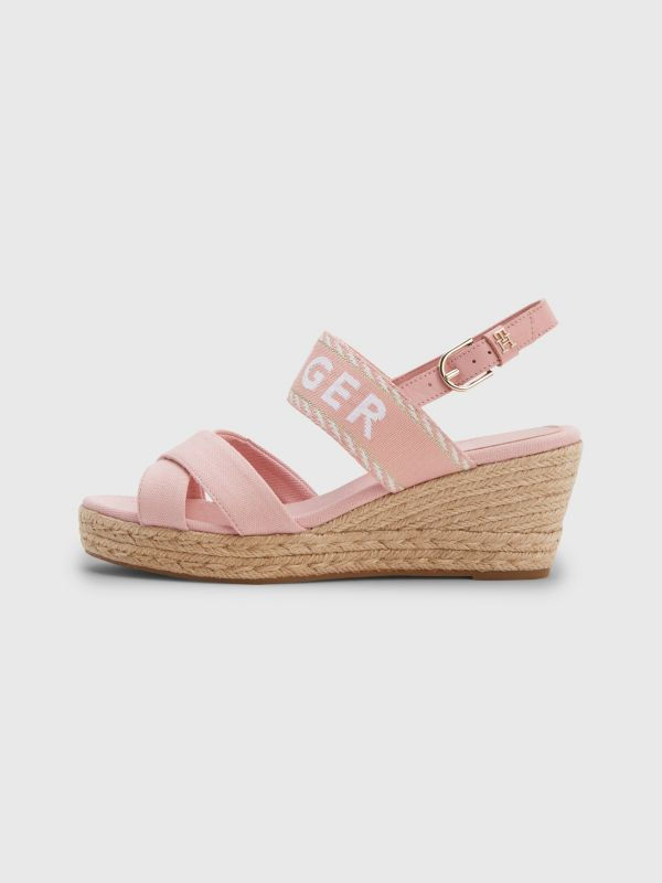 Miniaturbild: TOMMY HILFIGER  SEASONAL WEBBING MID WEDGE