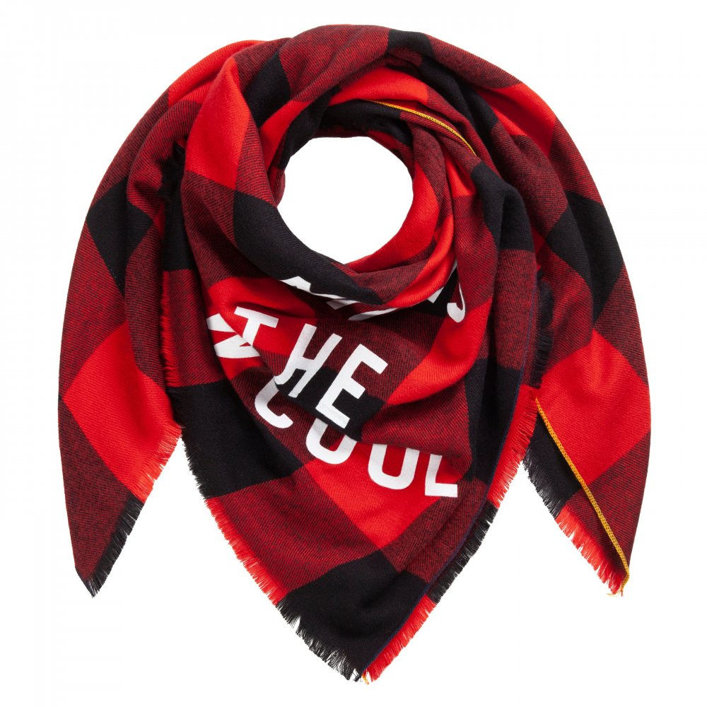 CODELLO CHECKS - NICE IS THE NEW COOL  IN RED