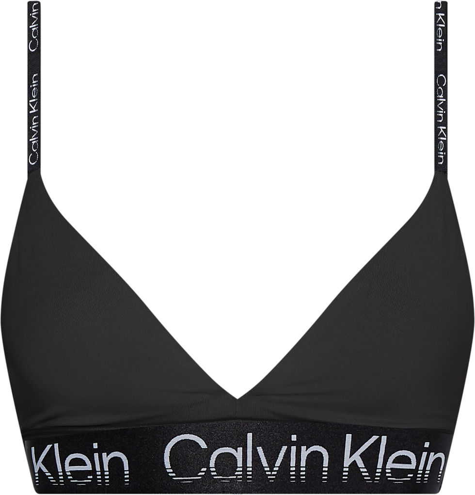 Calvin Klein Performance WO - Low Support Sport Top/Bra in Black