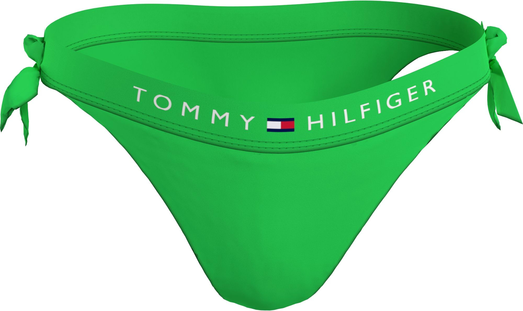Tommy Hilfiger Bikinihose SIDE TIE CHEEKY BIKINI IN GREEN