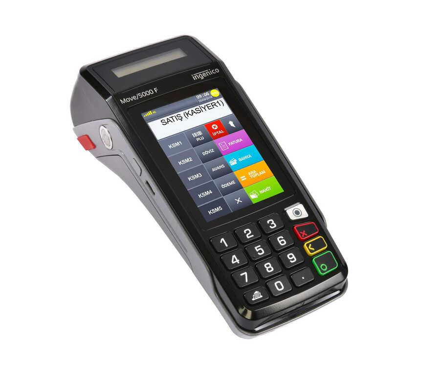 Küçük resim: İngenico Move 5000F Yeni Nesil Mobil Yazarkasa Pos