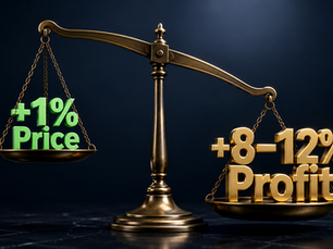 The One Percent Rule: Why Small Price Moves Drive Outsized Profit