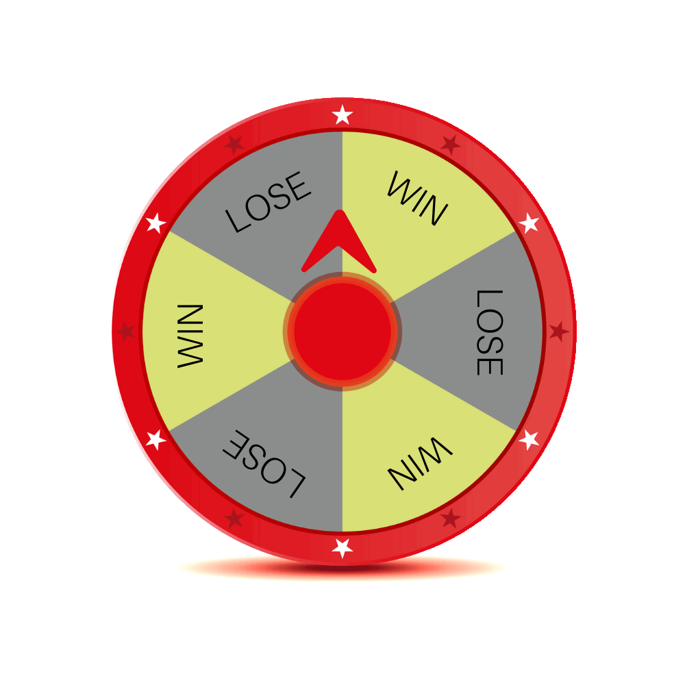 Animated gif of spin to win