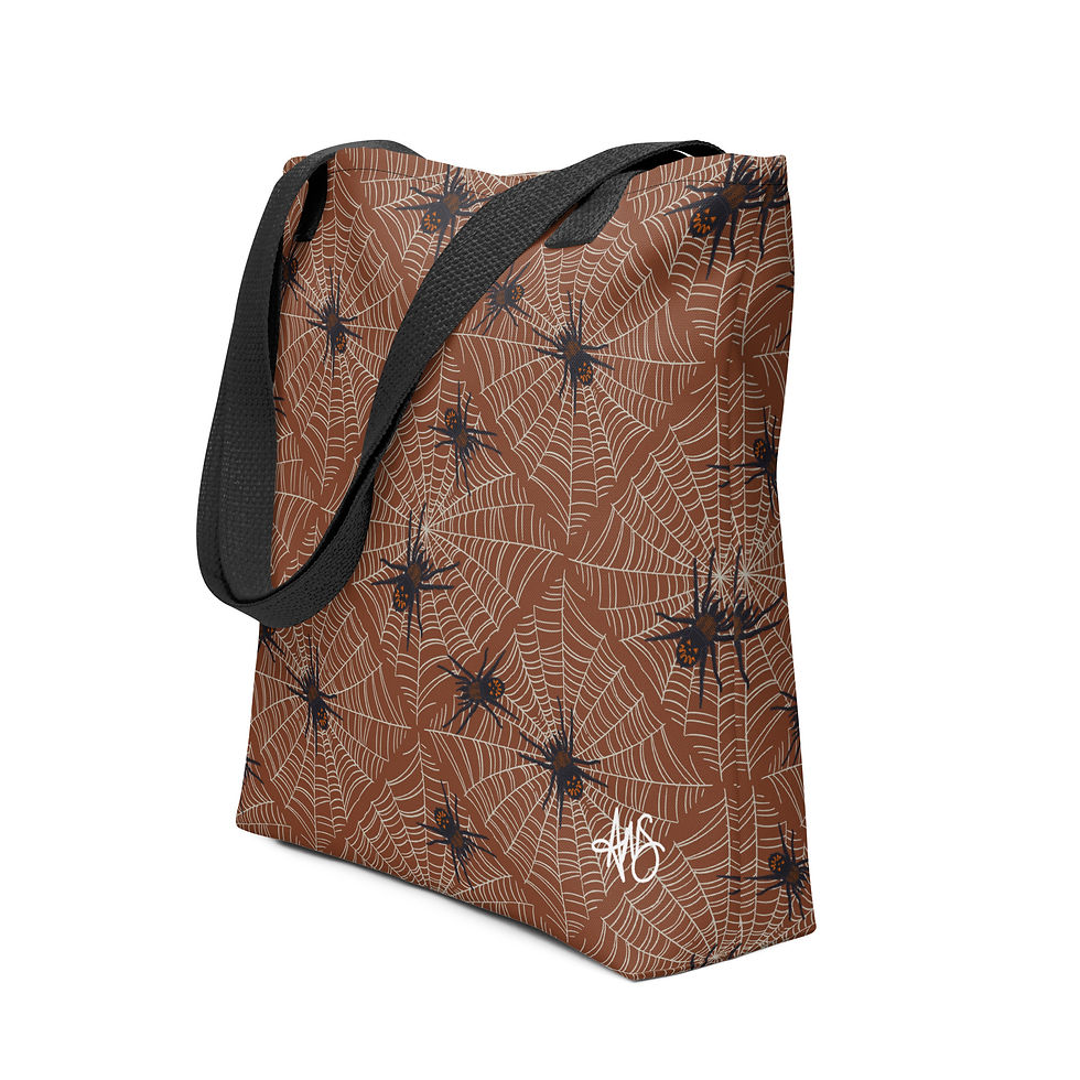 Spider Webs Tote Bag