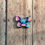Thumbnail: Handmade Butterfly Daisies Magnet
