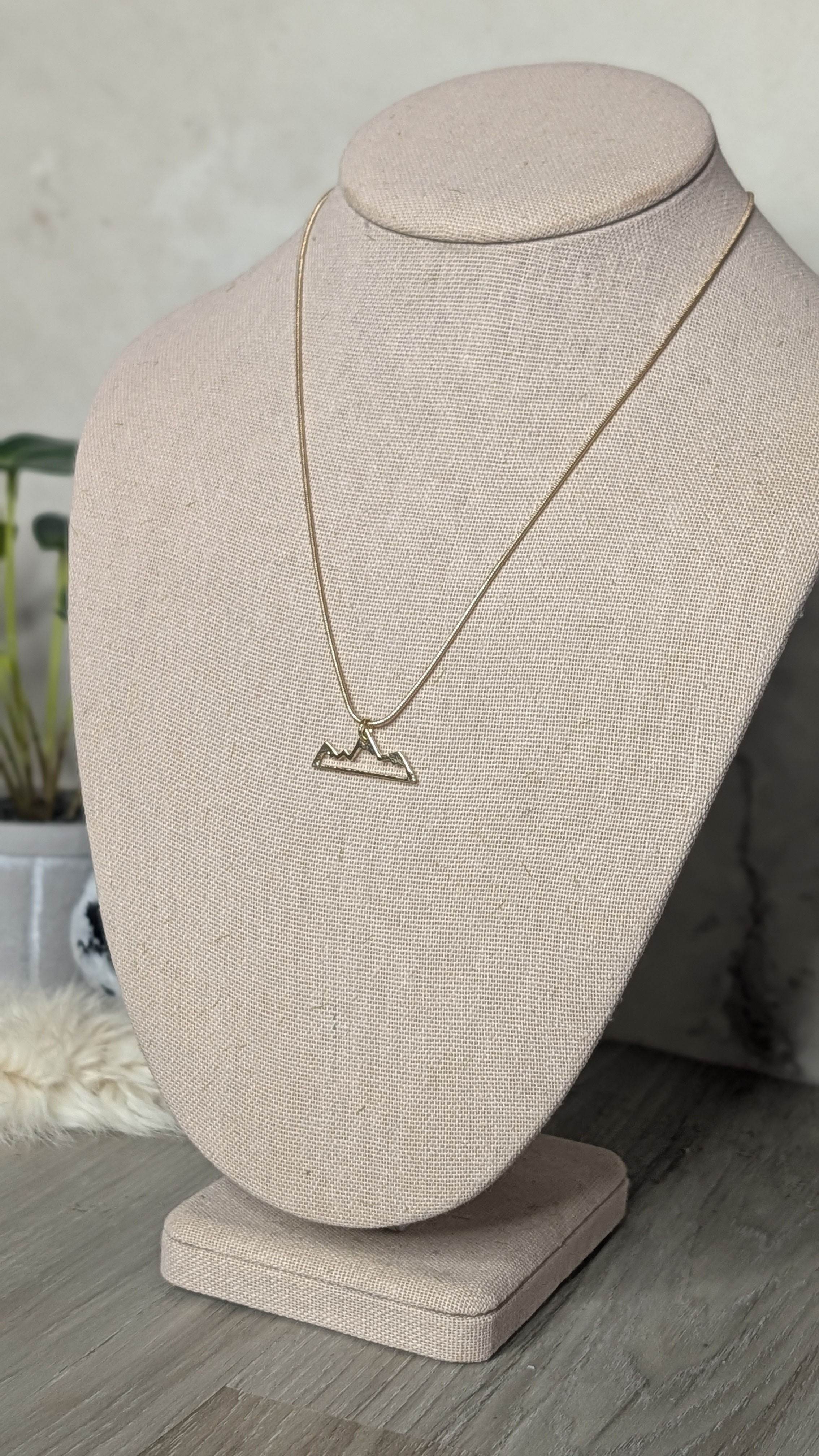 The Mountains Are Calling Necklace 