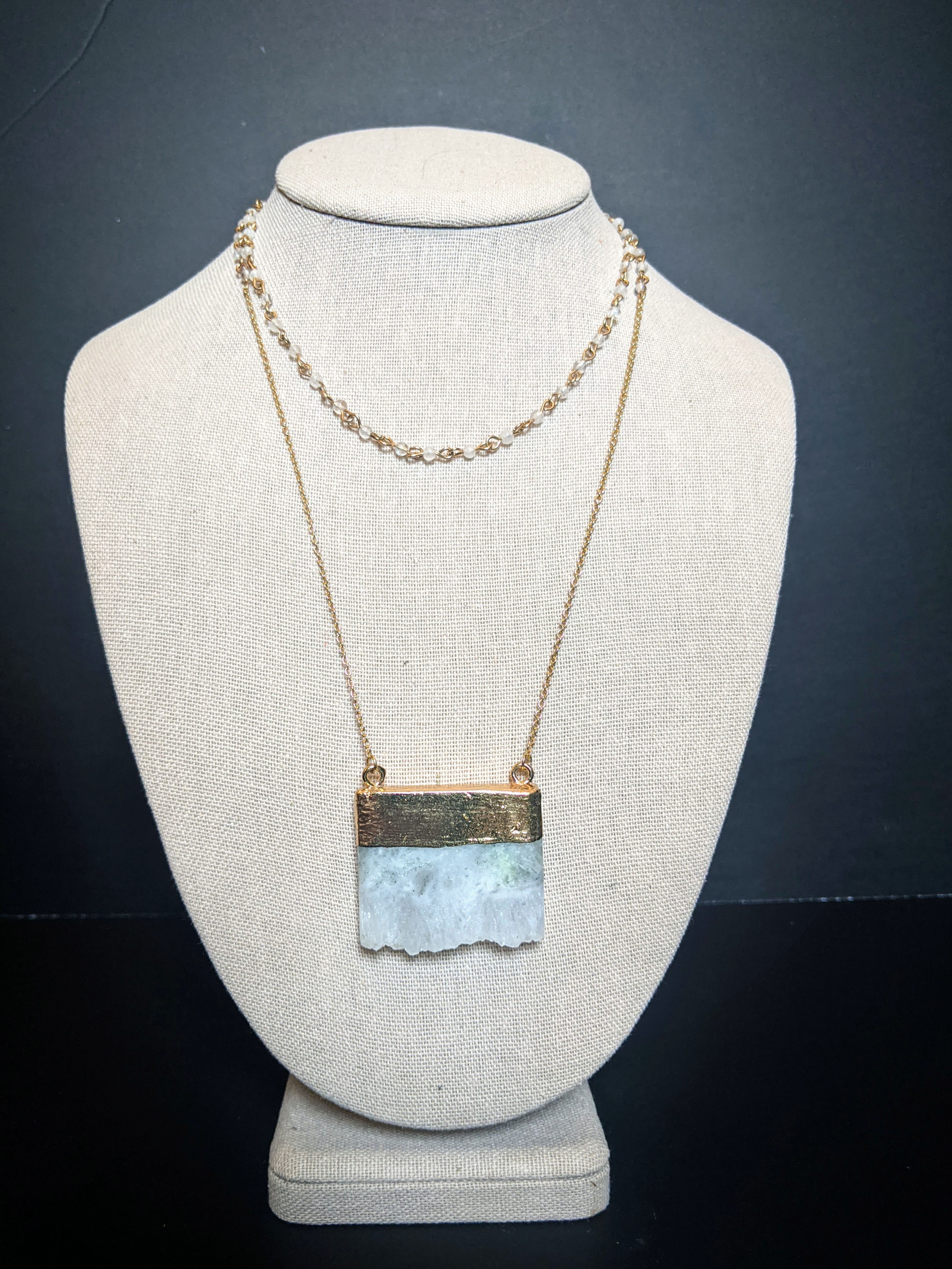 Crystal Double Necklace