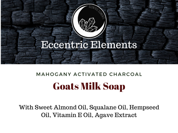 Mahogany Activated Charcoal Soap